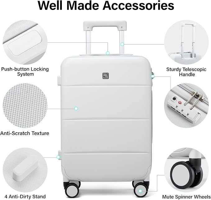Hanke 26 Inch Luggage Large Suitcase - Image 3