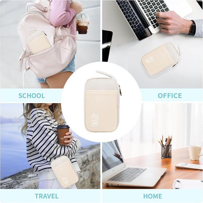 Electronics Travel Organizer, Portable Waterproof Electronic Travel Storage Bag - Image 5