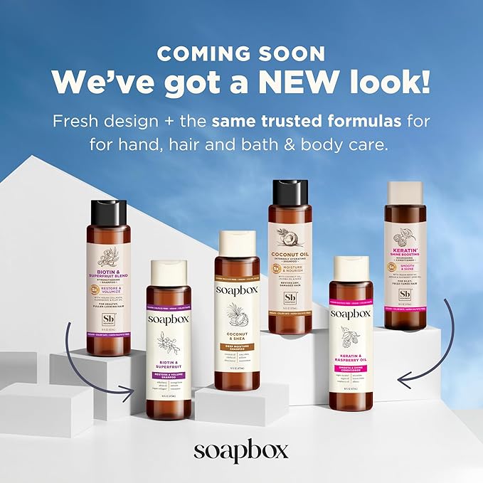 Soapbox Biotin Shampoo, Biotin & Collagen Super Fruit Shampoo - Image 7