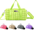 Quilted Travel Duffle Bag Gym Bag by XSUIOY