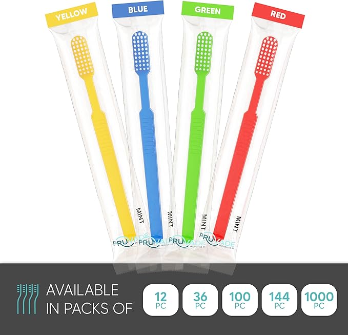 144 Pack Disposable Toothbrushes - Image 2