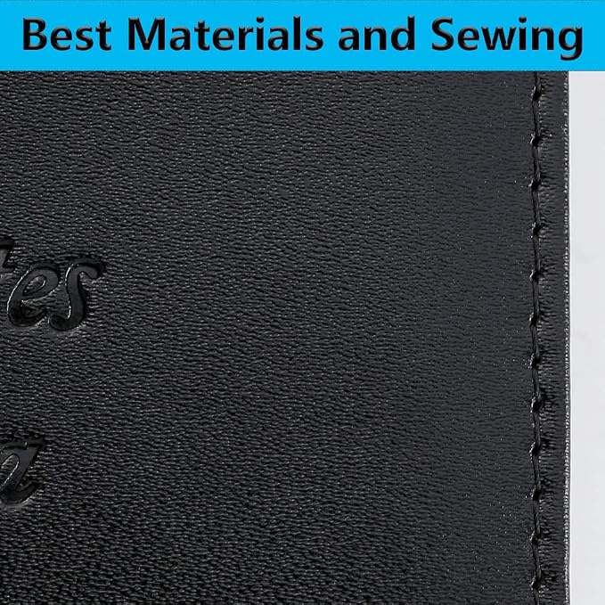 Passport Holder With Luggage Tag Cover Wallet RFID Blocking Leather Case Travel - Image 8