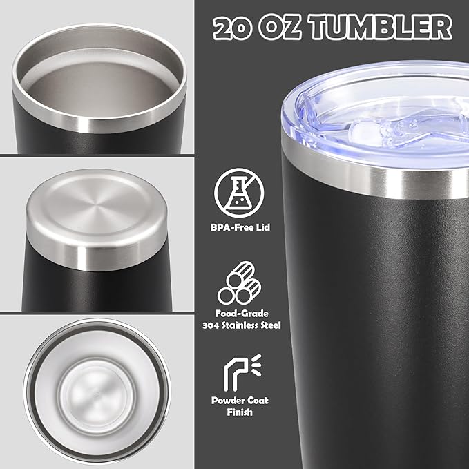 20oz Tumbler Bulk Stainless Steel Tumbler Cup - Image 3