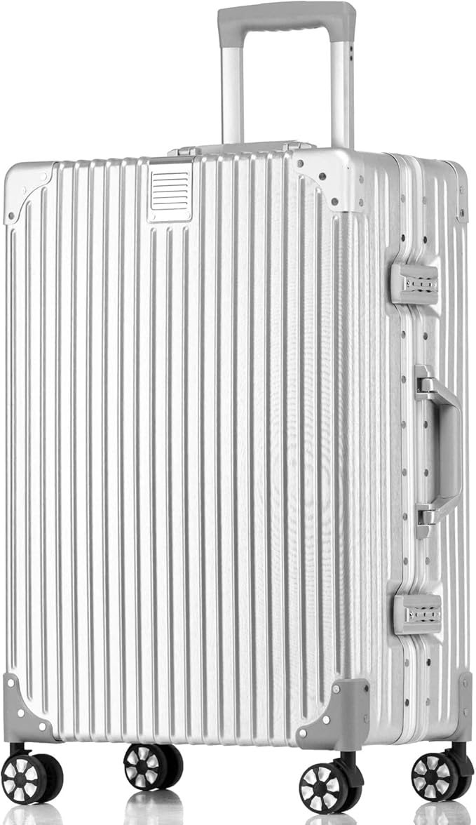 HotWay Carry On Luggage with Aluminum Frame, 20 Inch PC Hard Shell Suitcase by Unknown