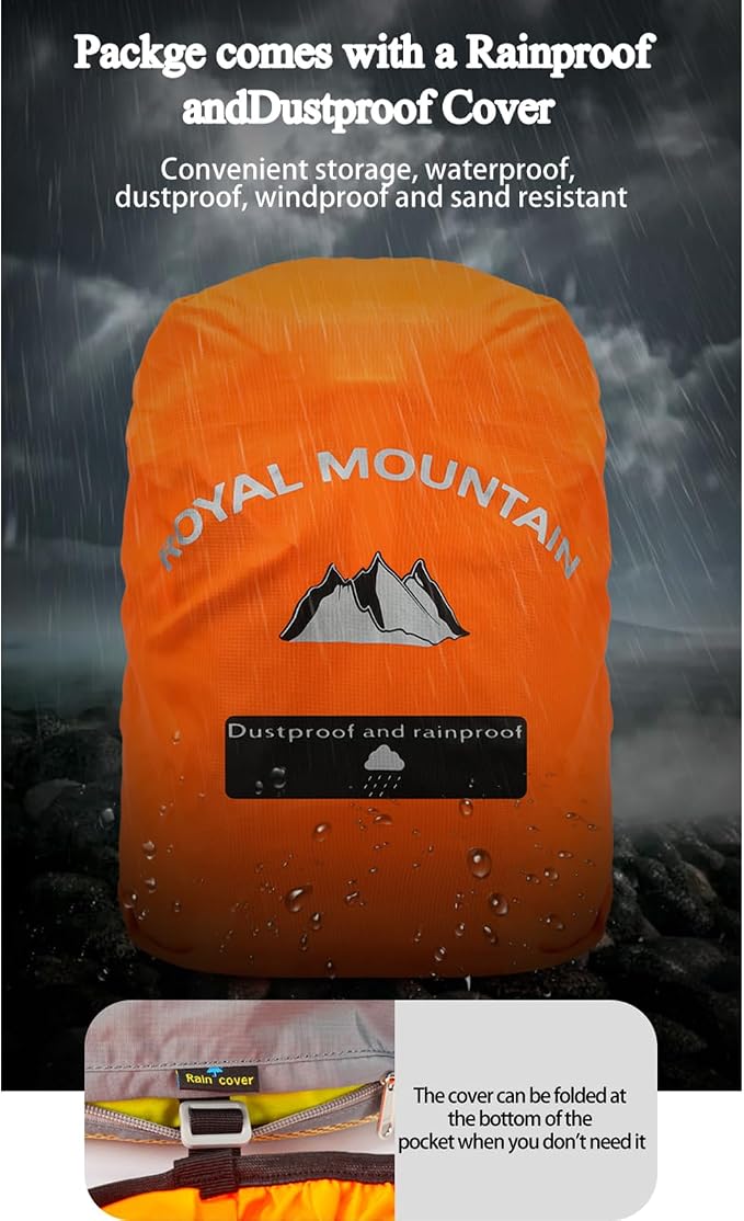 Small Hiking Backpack, 20L Lightweight Travel Backpacks - Image 6