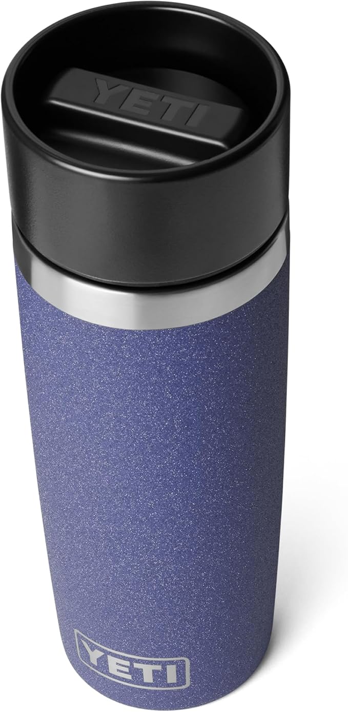 YETI Rambler 16 oz Travel Bottle, Stainless Steel, Vacuum Insulated with Leakproof Commuter Cap, Moon Dust by YETI