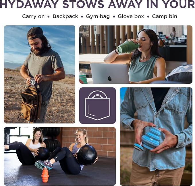 HYDAWAY 25oz Collapsible Water Bottle - Image 5