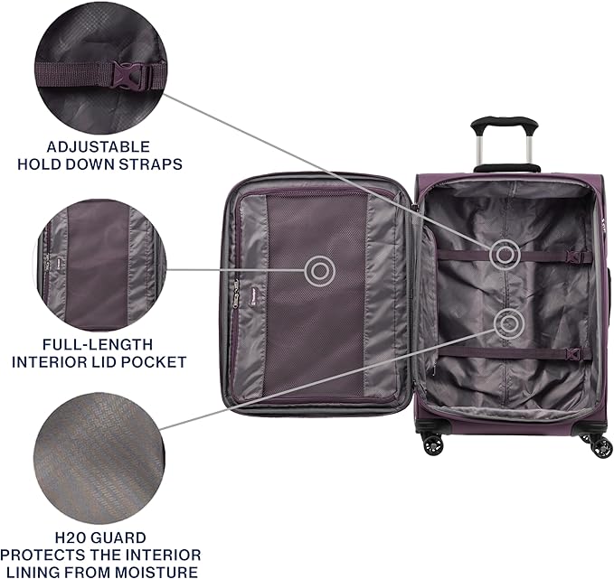 Travelpro Tourlite Softside 25" Expandable Luggage - Image 5