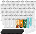 D·S 50 Pack Sublimation Tumblers 20 oz Bulk Skinny Straight Flat Bottom Blank Tumbler Cups with Individual Gift Boxed for Heat Transfer DIY Craft by D%C2%B7STUMBLER