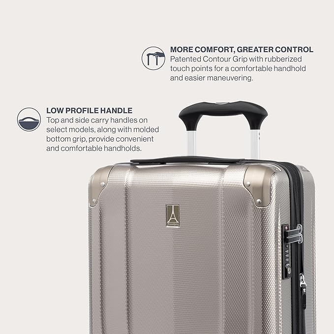 Travelpro Pathways 3 Hardside Expandable Luggage, 8 Spinner Wheels, Lightweight - Image 2