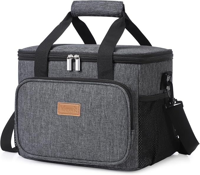 Lifewit Large Lunch Bag Insulated Lunch Box Soft Cooler Cooling Tote by Lifewit