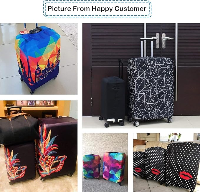 Explore Land Travel Luggage Cover Suitcase Protector Fits 31-32 Inch Case - Image 7