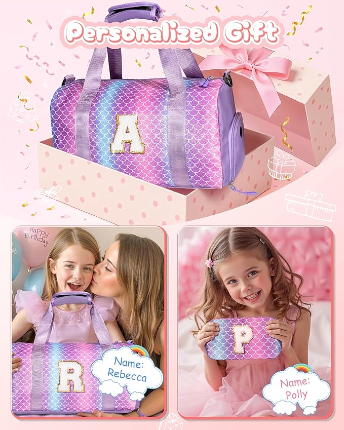 Gift Ideas for Kids Girls-Girl Gym Bag - Image 2