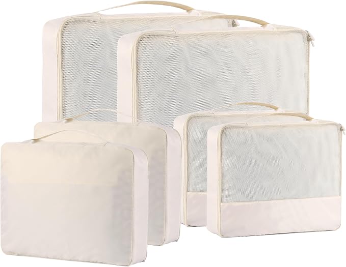 DoubleTrip Packing Cubes for Suitcases Carry on Luggage Organizer 6 Set Travel by DoubleTrip