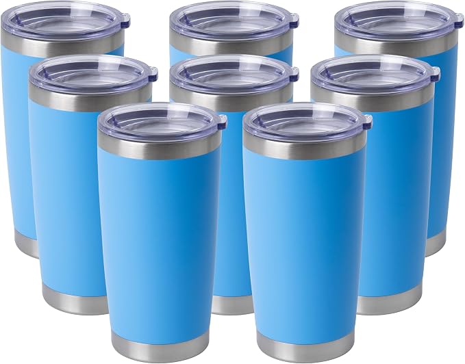 HASLE OUTFITTERS 20oz Stainless Steel Tumblers Bulk, Insulated Travel Cup by HASLEOUTFITTERS