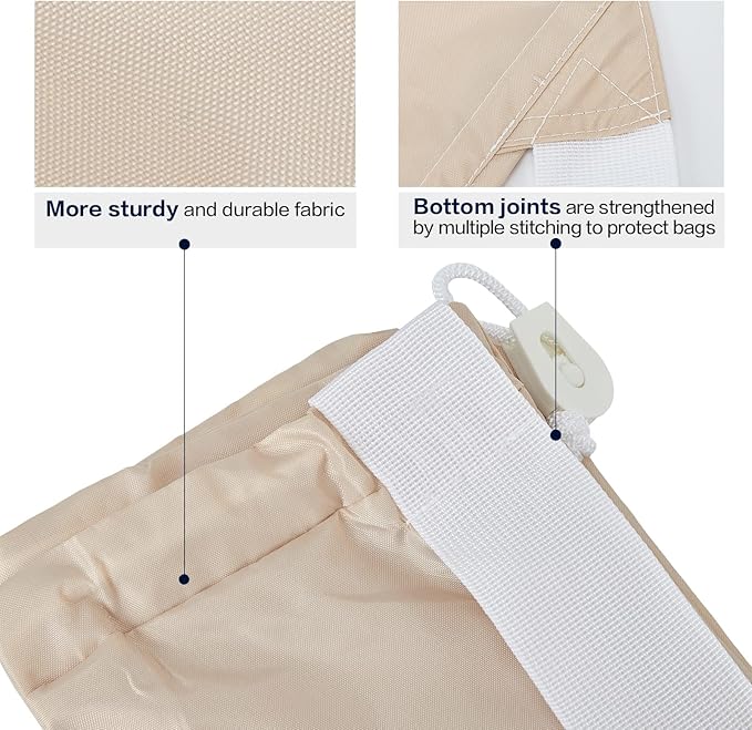 HOMEST 2 Pack XL Nylon Laundry Bag - Image 5