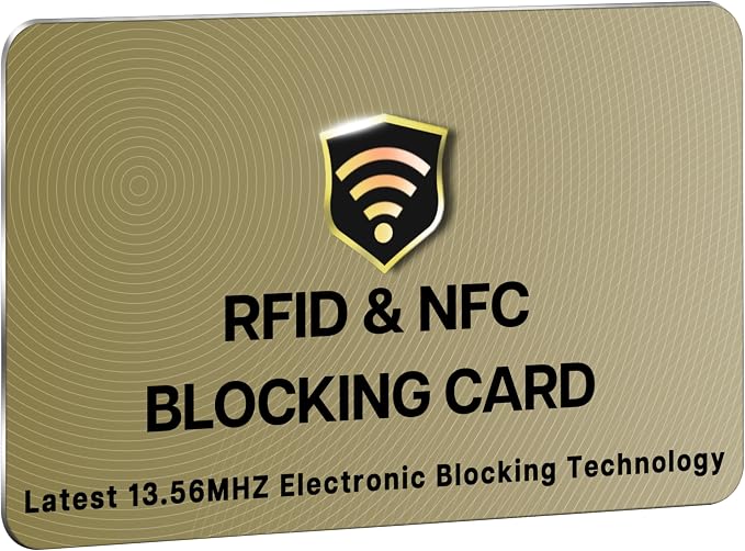 SaiTech IT RFID Cards, 5 Pack One Card Protects Entire Wallet Purse - Image 9