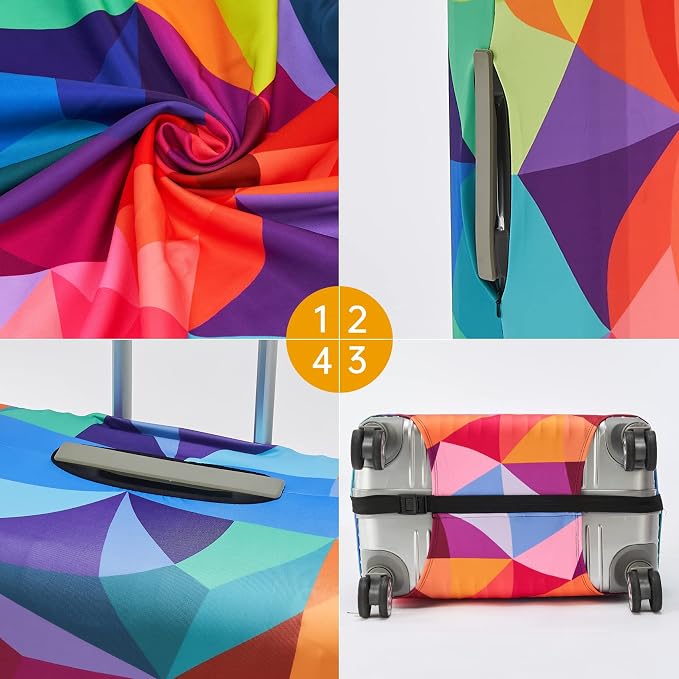 Travelkin Luggage Covers For Suitcase Tsa Approved, Suitcase Cover Protector - Image 9