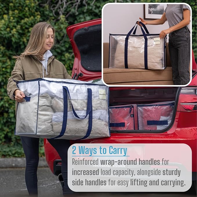 VENO 4 Pack Moving Bags, Heavy Duty, Moving Boxes Alternative, Packing Storage - Image 7