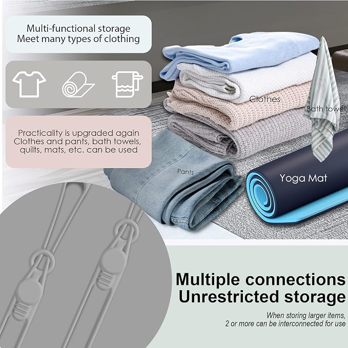 Nearockle 16Pcs Silicone Cable Straps Wire Organizer - Image 4