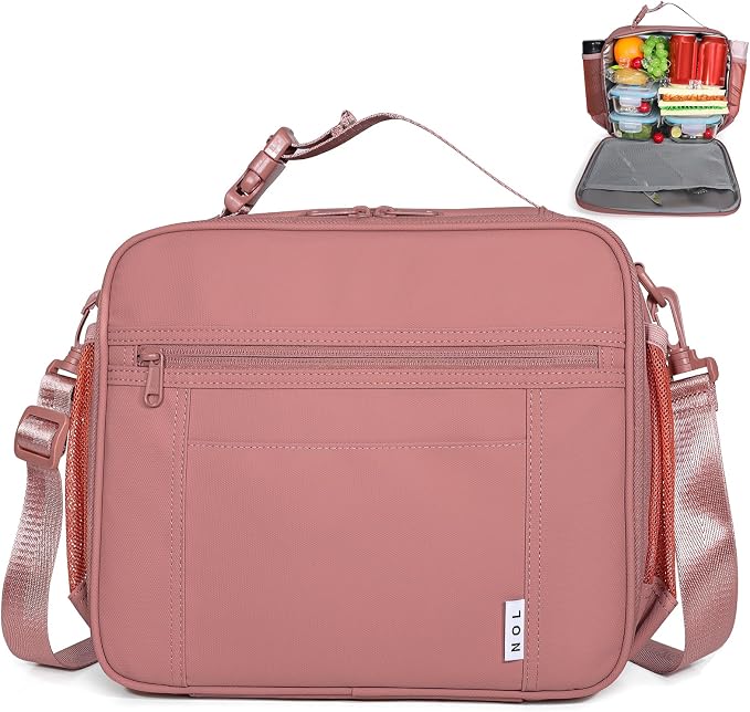 NOL Kids Lunch Bag for School, Reusable Insulated Lunch Box & Children's Tote by NOLNaturalOrganicLifestyle