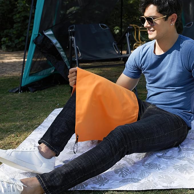 Rainleaf Microfiber Towel Perfect Travel & Gym & Camping Towel. Quick Dry - Image 5