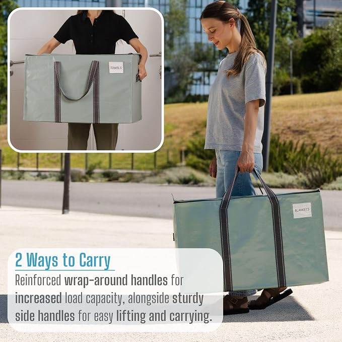 VENO 6 Pack Moving Bags, Heavy Duty, Moving Boxes Alternative, Packing Storage - Image 7
