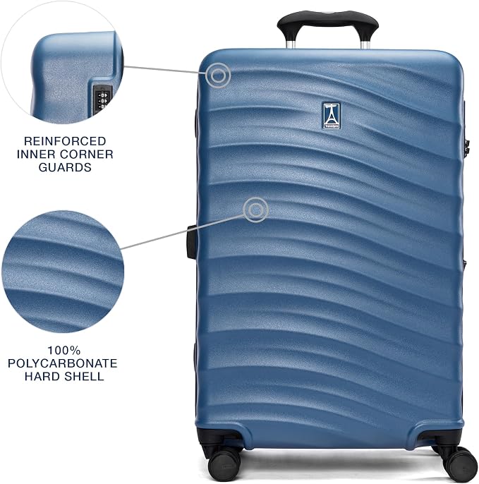 Travelpro Maxlite Air V2 Hardside Expandable Checked Luggage, 8 Spinner Wheels - Image 3