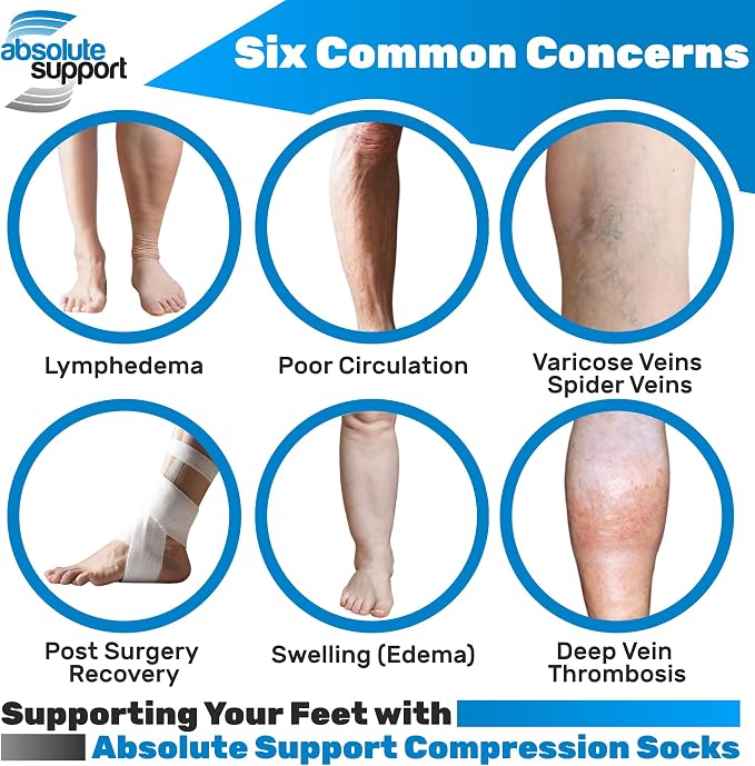 ABSOLUTE SUPPORT Cotton Compression Socks - Image 7