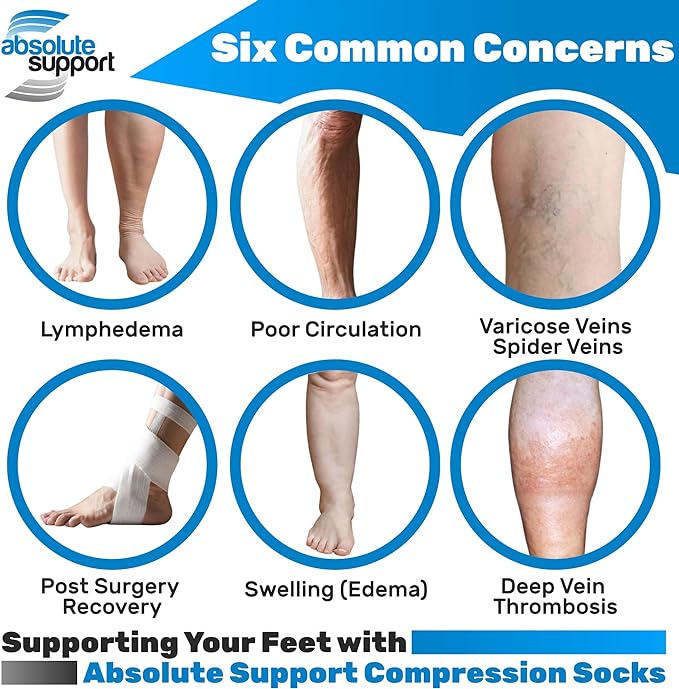Made in USA - Plus Size Compression Stockings - Image 2