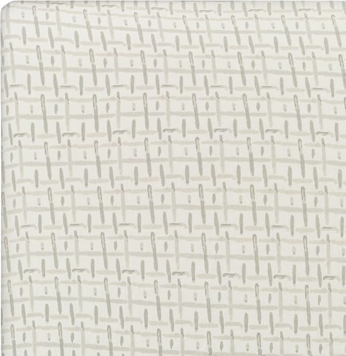 Crane Baby Crib Sheet, Neutral Hashtag Crib Sheets & Toddler Sheets, 100% - Image 6