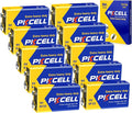PKCELL 9V Battery Carbon Zinc for Smoke Detectors 6F22 Battery, Ultra by Pkcell