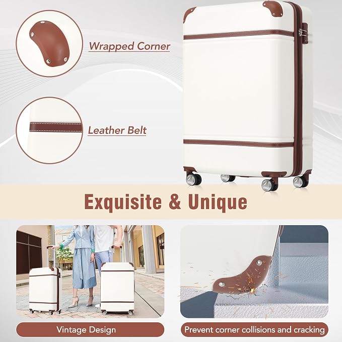 Merax Luggage Set 3 Piece Suitcase Set - Image 4