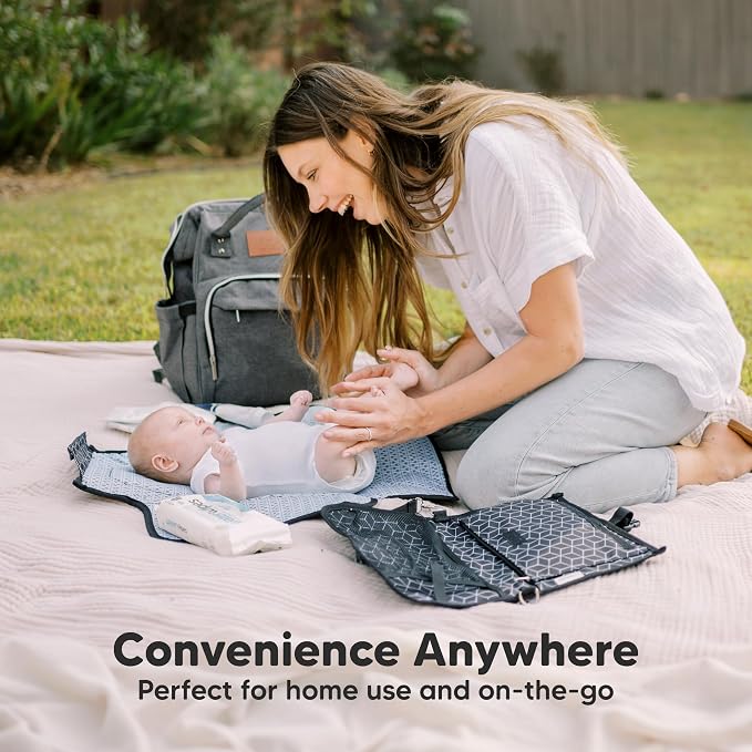 KeaBabies Portable Diaper Changing Pad - Image 7