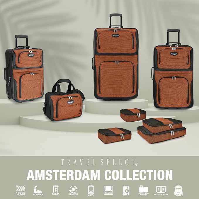 Travel Select Amsterdam 29-Inch Softside Expandable Rolling Upright Luggage - Image 3