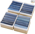 Jeans Drawer Organizers for Clothing, 5 Grids Compartment Wardrobe clothes by Coorganisers