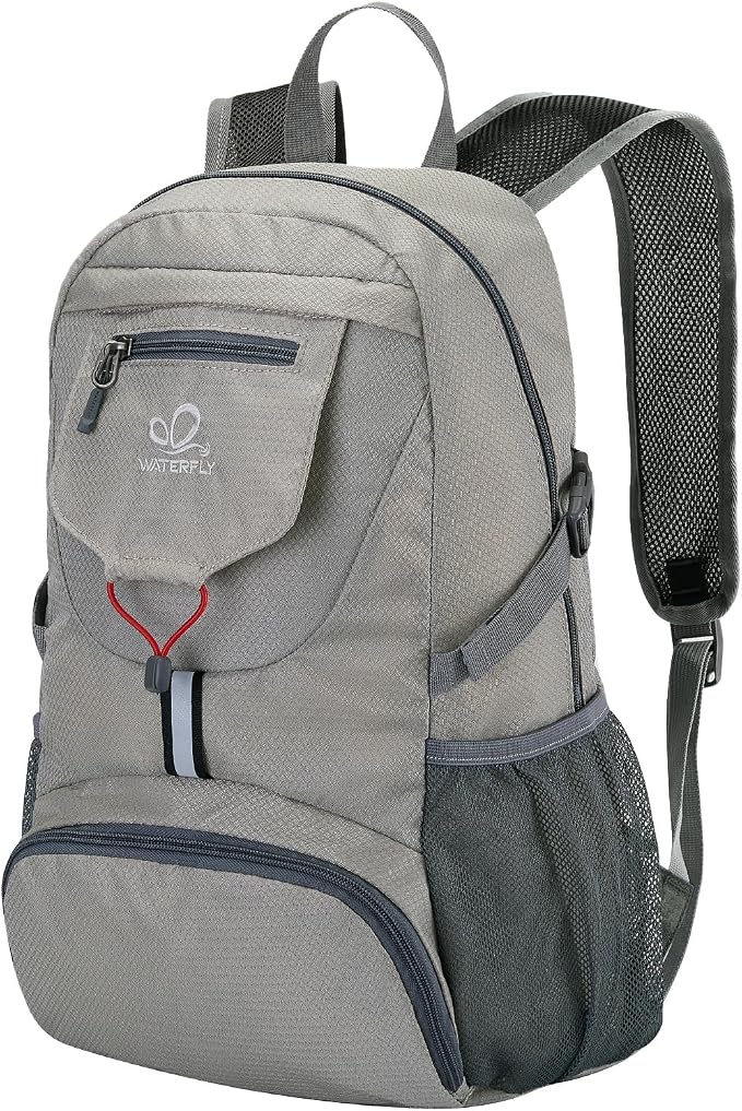 WATERFLY Small Lightweight Packable Backpack: 20l Ultra Light Foldable Travel by Waterfly