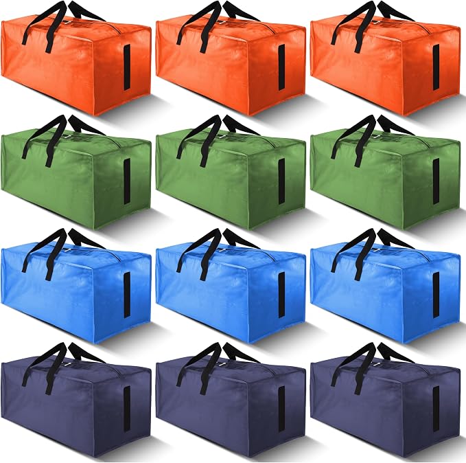 12 Pack Large Strong Moving Bags by HOMESURE
