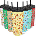 BJPKPK 22oz Tumbler With lid And Straw Stainless Steel Travel Coffee Mug Insulated Tumblers Cups,Yummy by BJPKPK