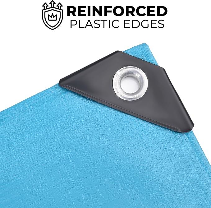 Tarps Heavy Duty Waterproof 16x20-12 mil Thick Camping Tent - Image 2