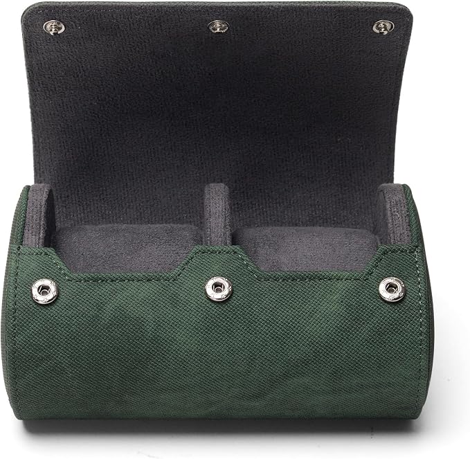 Longjet Watch Roll Travel Case for Men Portable Watches Organizer Box - Image 7