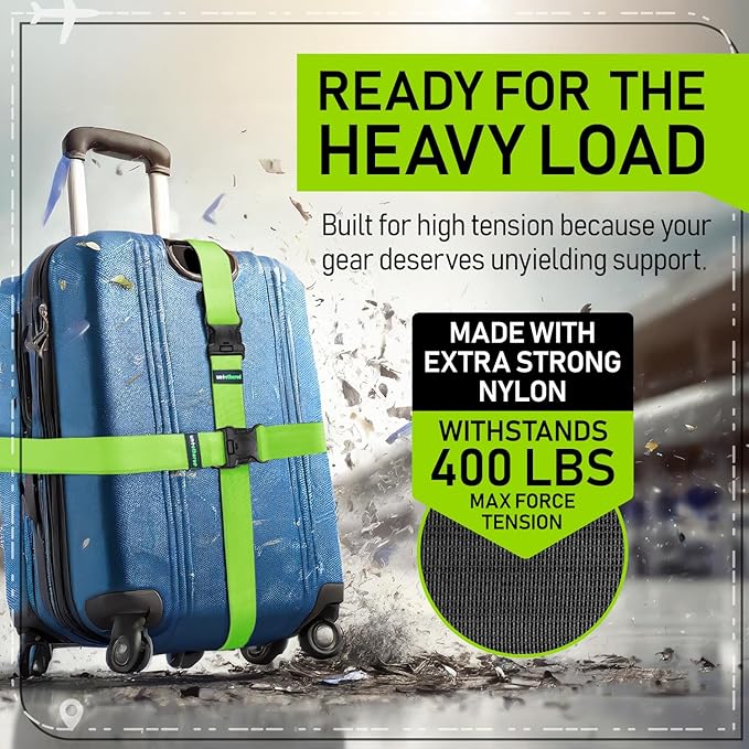 Untethered Luggage Straps | TSA-Approved Suitcase Belts - Image 3