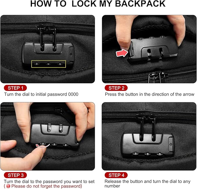 LOVEVOOK Travel Backpack for Men 17inch Large Work Backpack for Men Large - Image 2