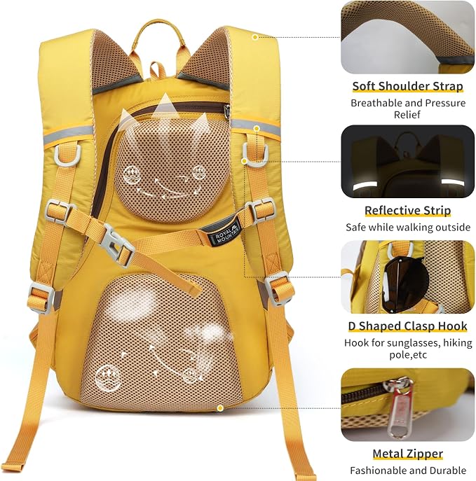 Small Hiking Backpack, 20L Lightweight Travel Backpacks - Image 5