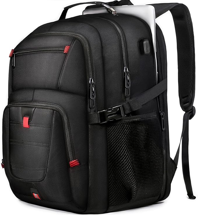 50L Travel Backpack, 17 inch Laptop Backpack by ZMMMA