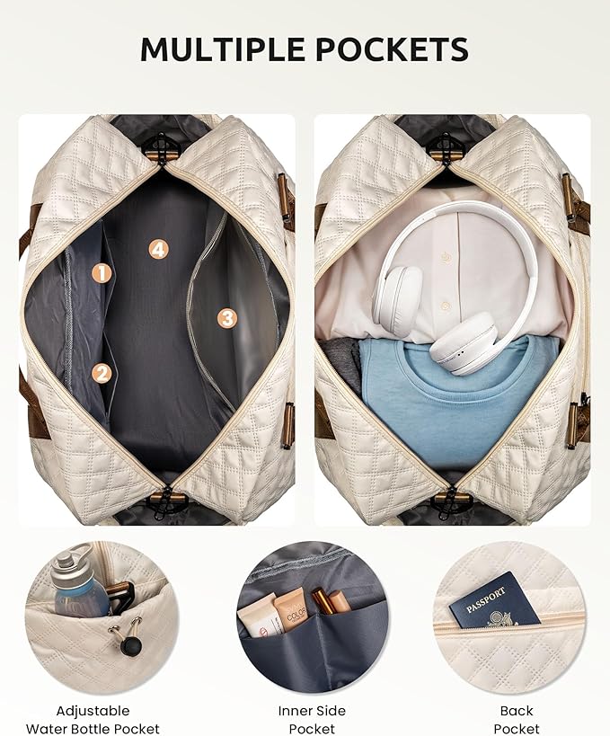 Gifts for Teen-Girls-Initial Duffle Bag - Image 5