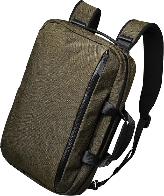 ALPAKA Elements Tech Brief Pro 12L -3-in-1 Recycled Fabric Laptop Briefcase by ALPAKA