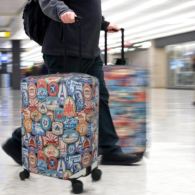 Explore Land Travel Luggage Cover Suitcase Protector Fits 31-32 Inch Case - Image 7