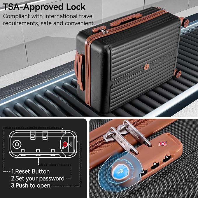 Hoteel 6 Piece Luggage Set - Image 4