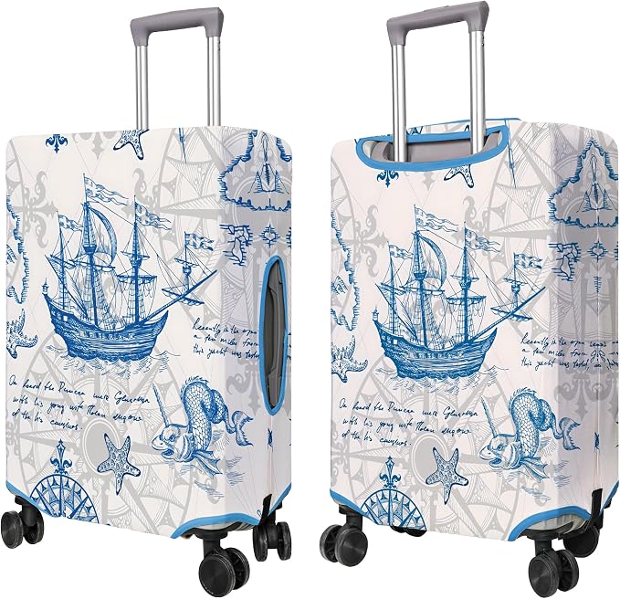 Travel Luggage Cover Suitcase Protector Fits 18-32 Inch Wheel Covers - Image 2